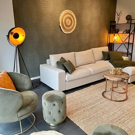 公寓 Chic, Luxe Loftstijl In 奥斯滕德